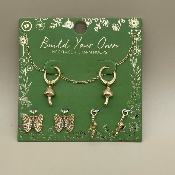 Earthbound Build Your Own Woodland Necklace Set, Goldtone, NWT - Picture 4 of 4